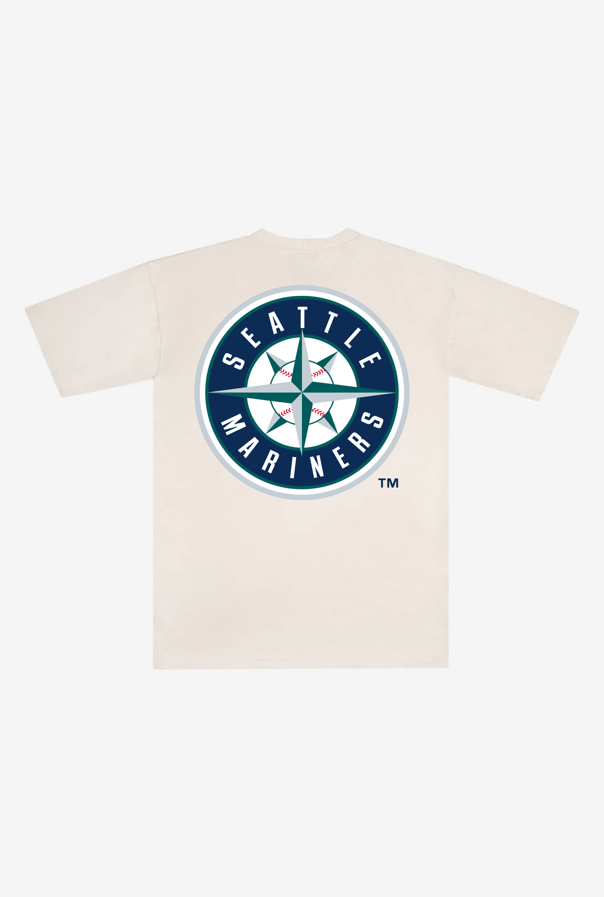 T-shirt épais des Mariners de Seattle - Naturel