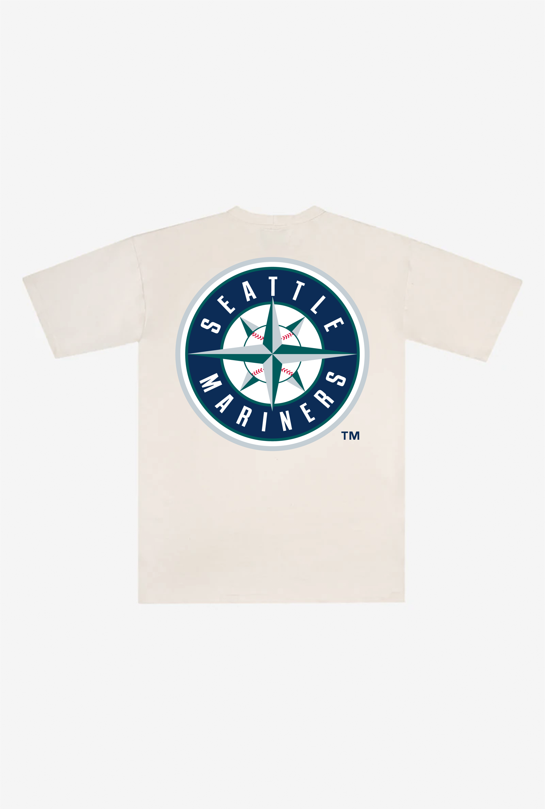 Seattle Mariners Heavyweight T-Shirt - Natural