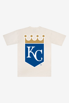 Kansas City Royals Heavyweight T-Shirt - Natural