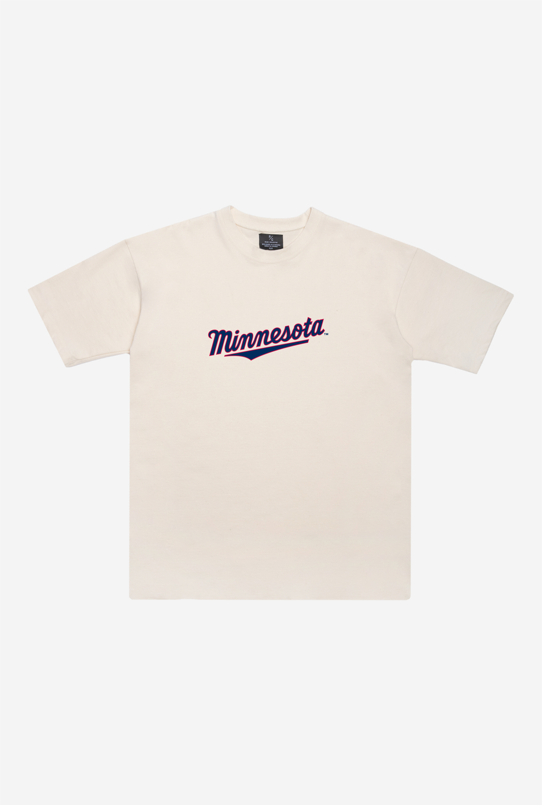 Minnesota Twins Heavyweight T-Shirt - Natural