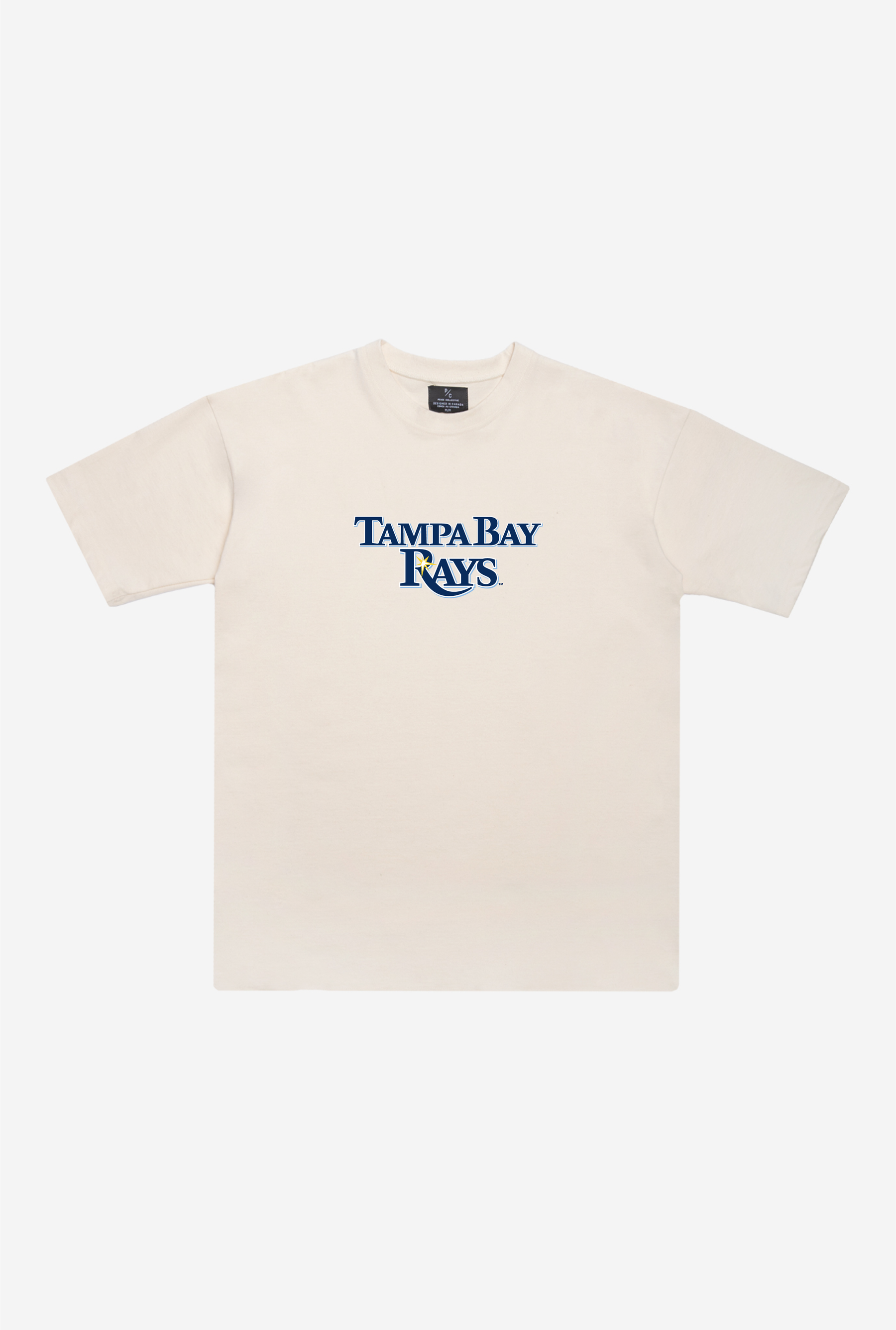 Tampa Bay Rays Heavyweight T-Shirt - Natural