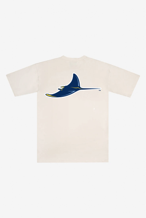 Tampa Bay Rays Heavyweight T-Shirt - Natural