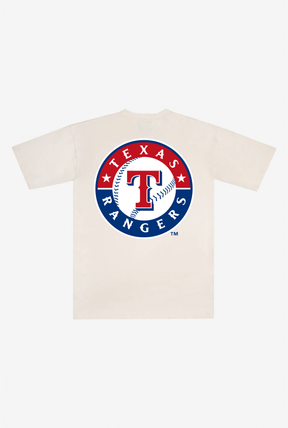 Texas Rangers Heavyweight T-Shirt - Natural