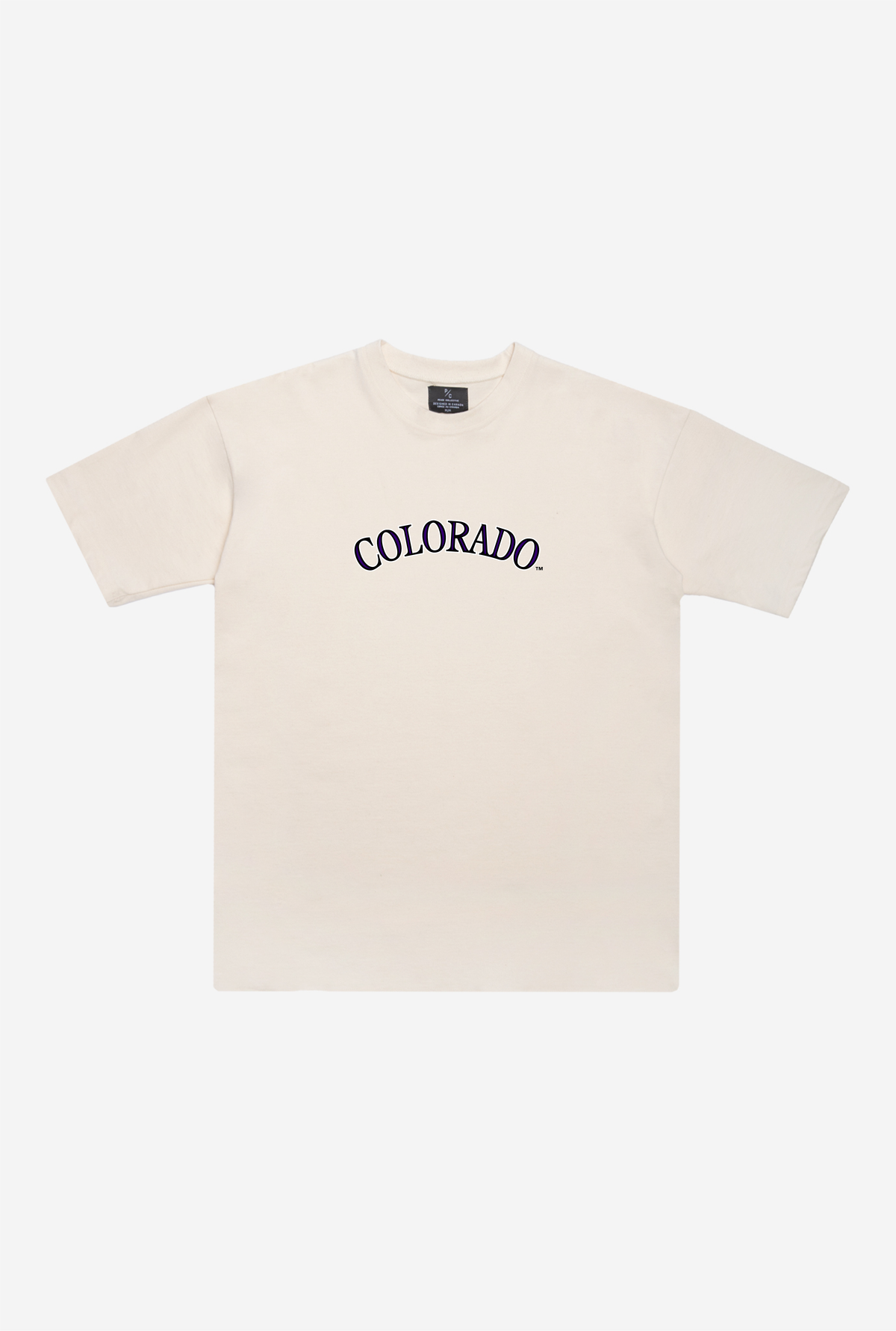 Schweres T-Shirt der Colorado Rockies - Natur