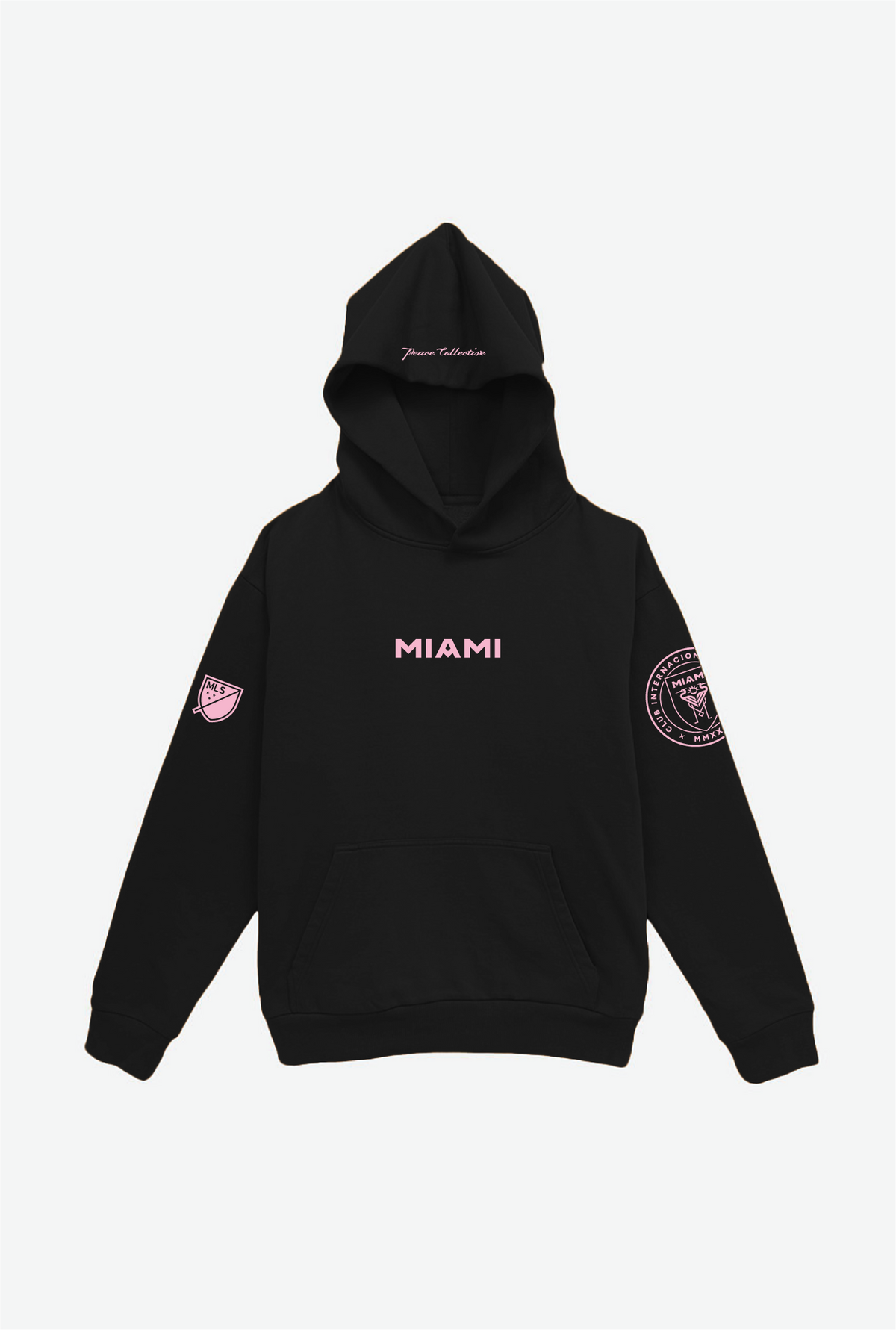 Inter Miami CF Heavyweight Hoodie - Black