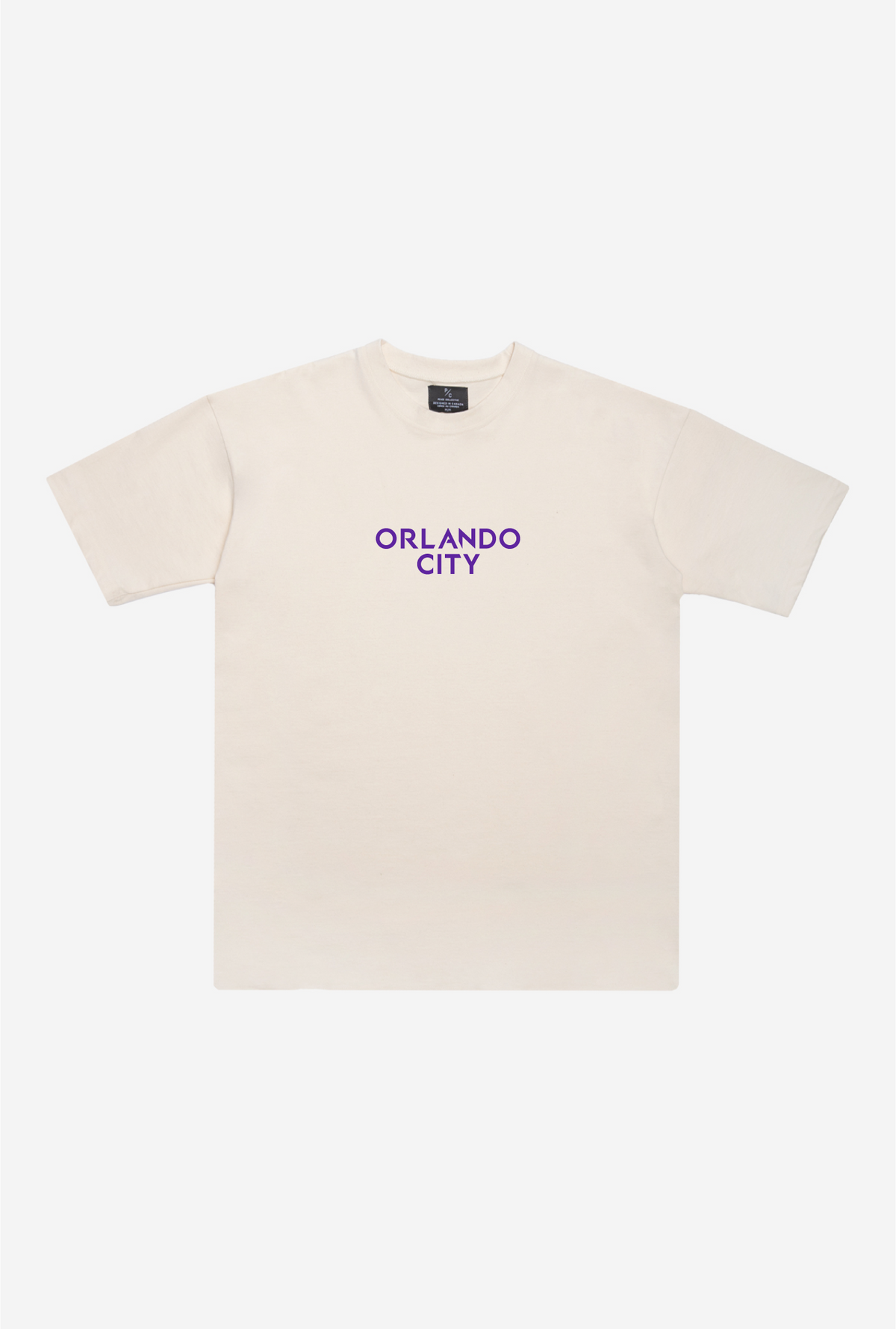 Orlando City FC Heavyweight T-Shirt - Ivory