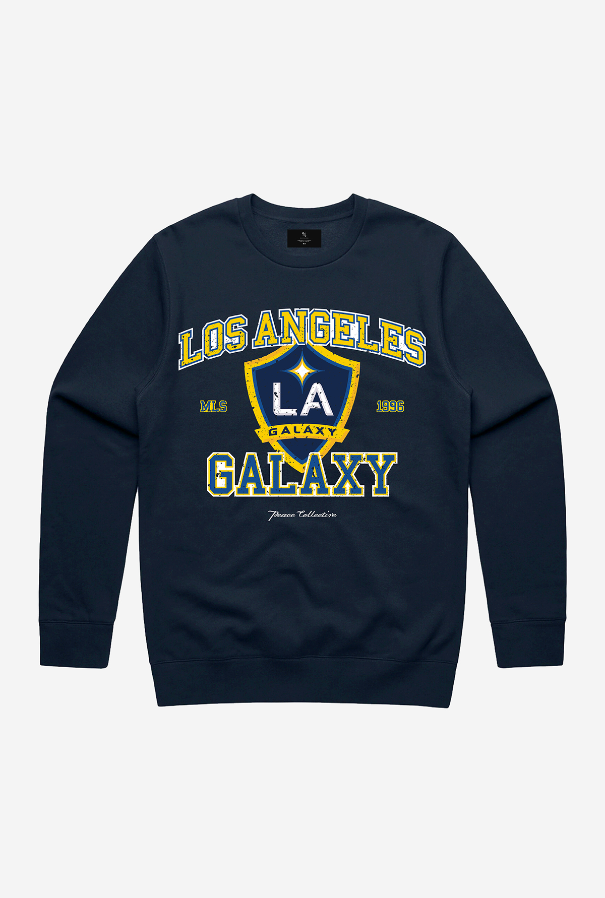 Los Angeles Galaxy Vintage Washed Crewneck - Navy