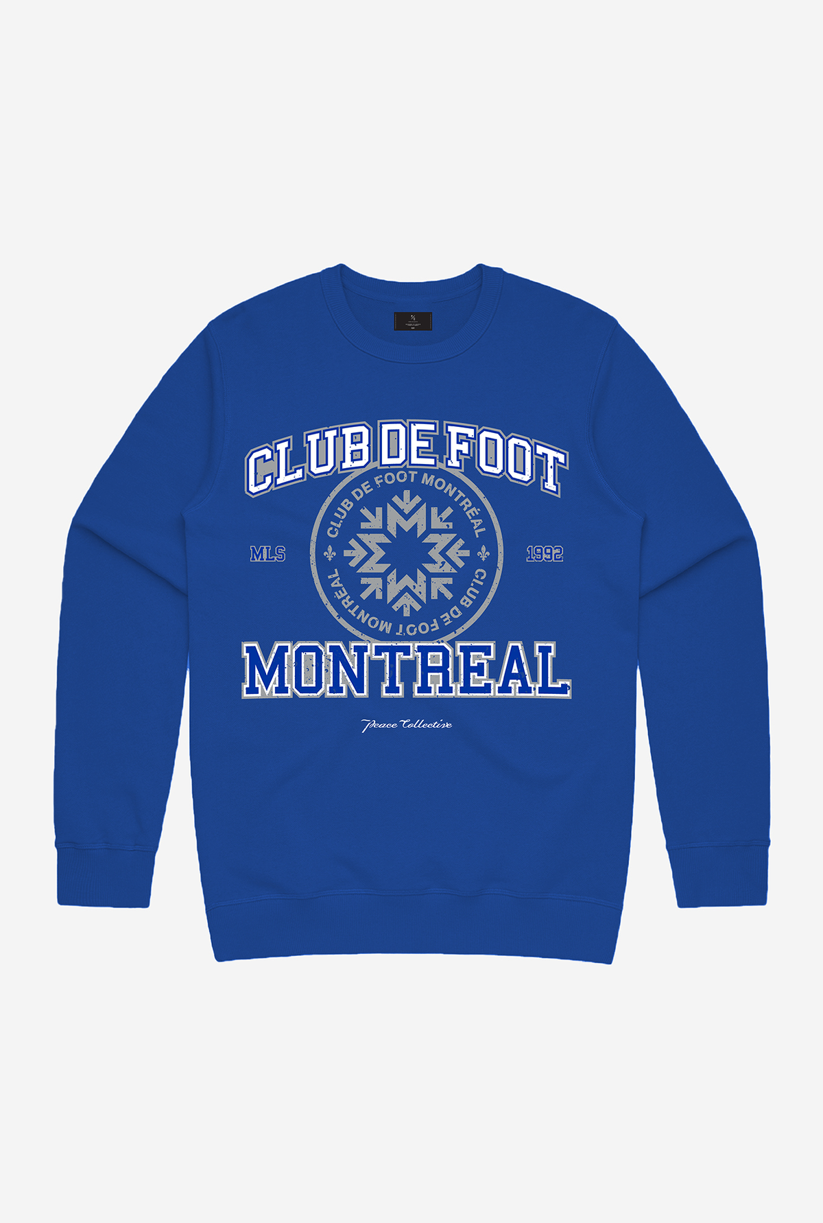 Montreal FC Vintage Washed Crewneck - Royal