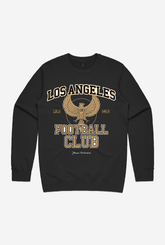 LA FC Vintage Washed Crewneck - Black