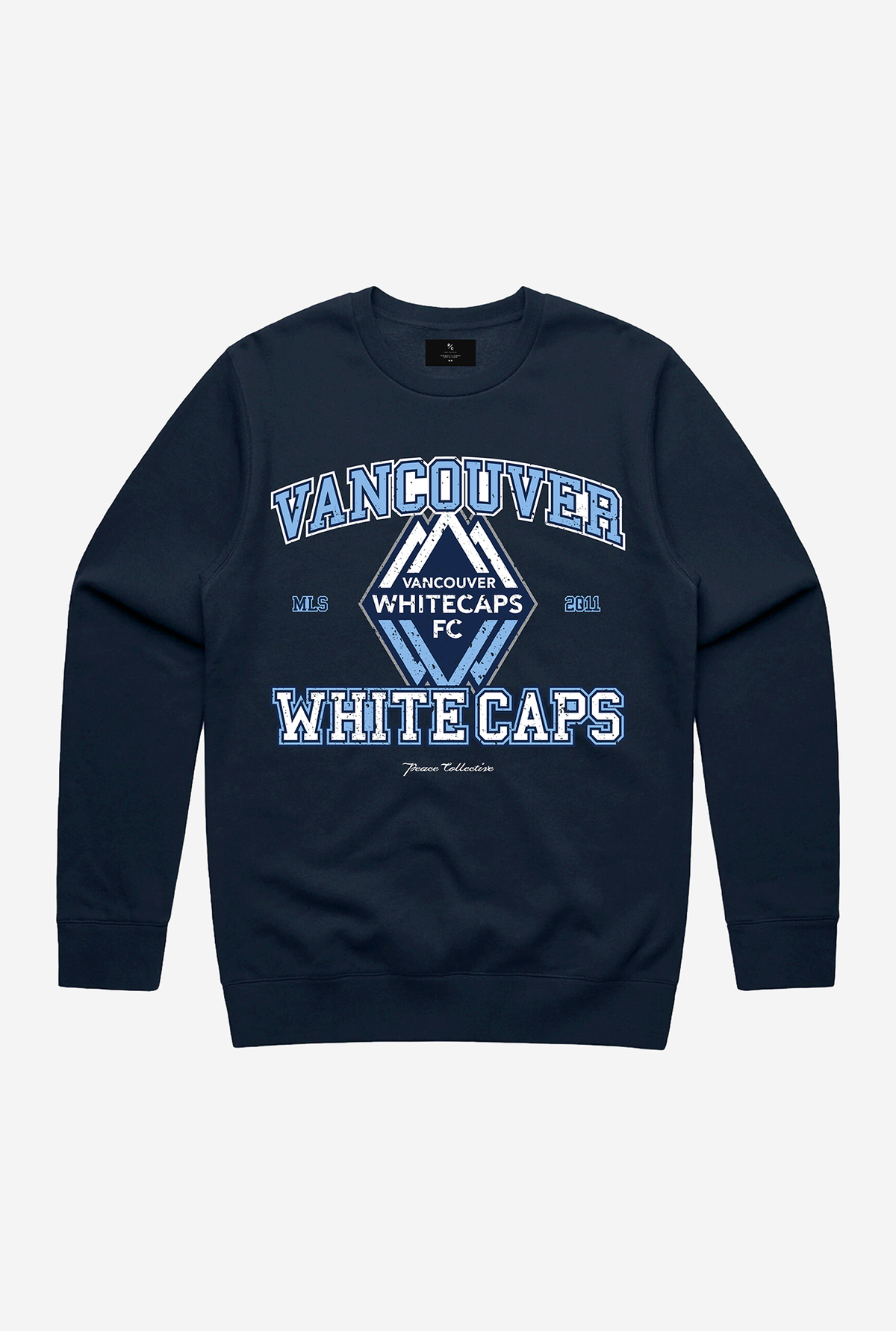 Vancouver Whitecaps Vintage Washed Crewneck - Navy