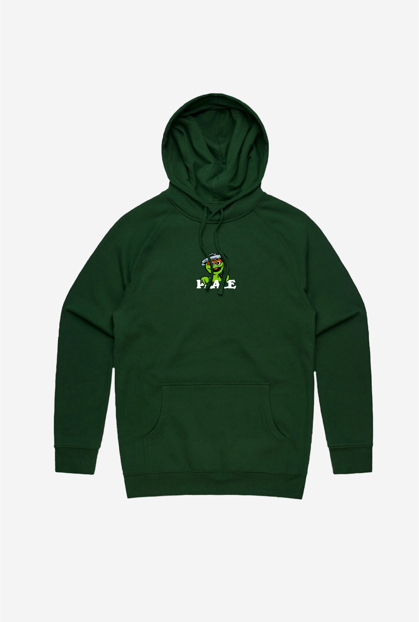 Oscar Peace Hoodie - Forest Green