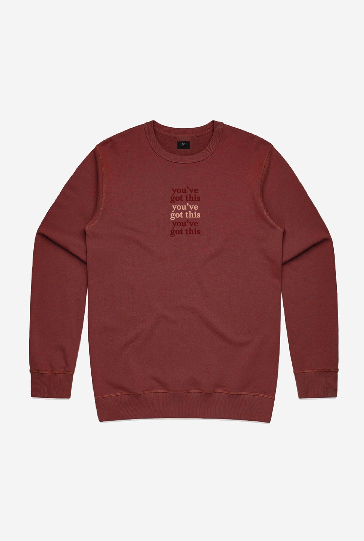 You've Got This Crewneck - Maroon