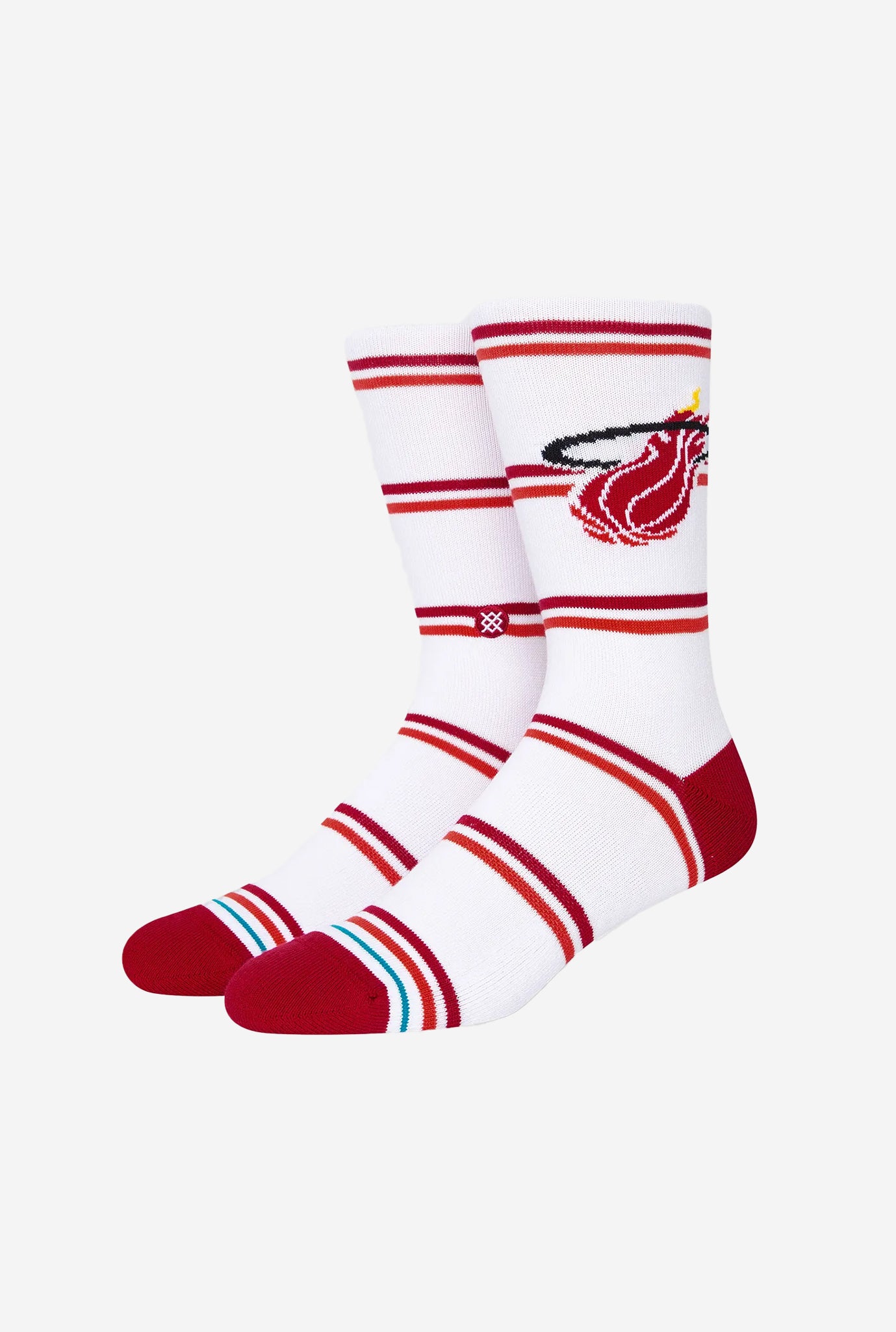 Miami Heat Classic Socks - White
