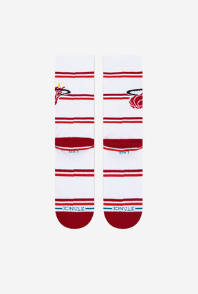 Miami Heat Classic Socks - White