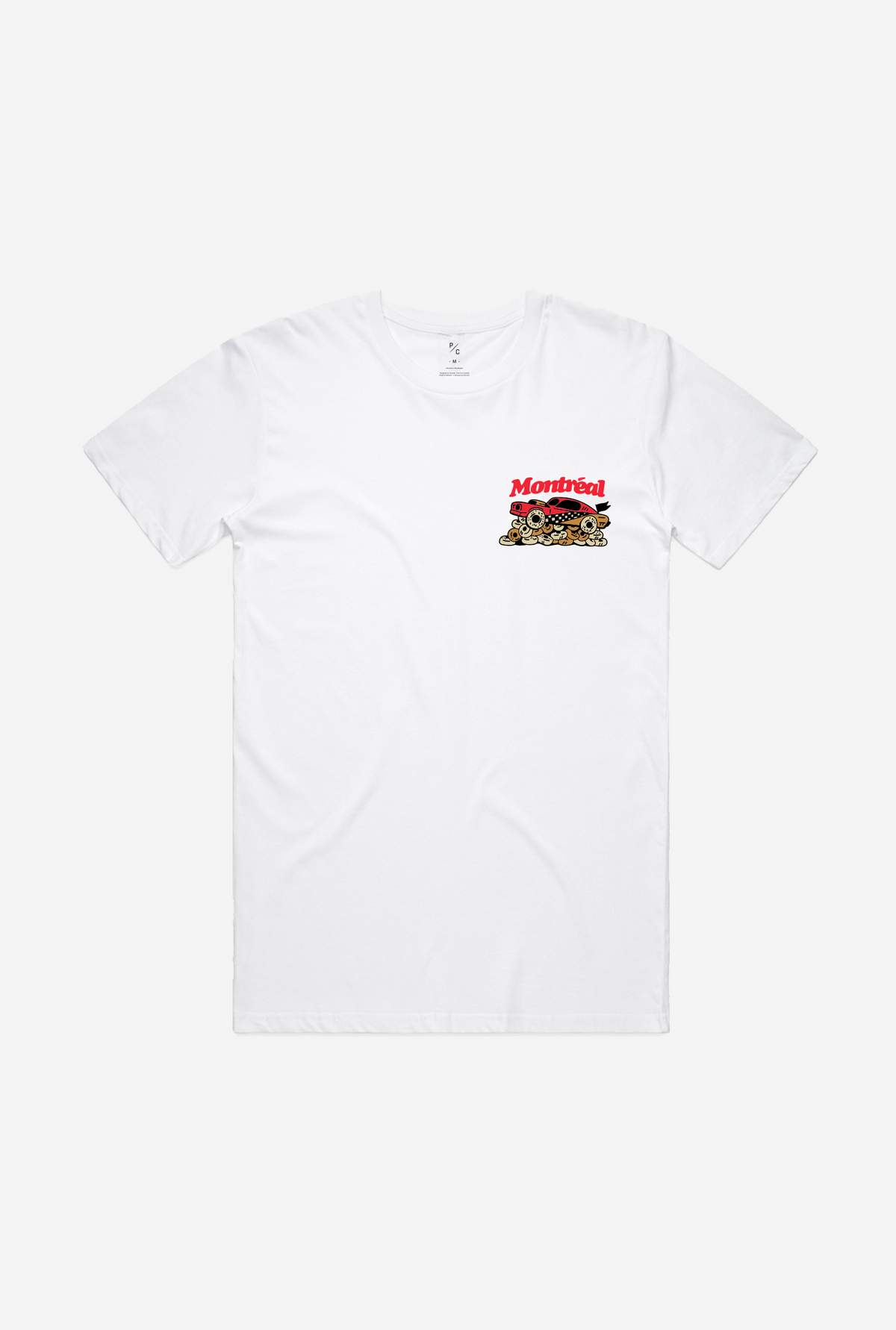 Montreal Grande Prix Bagel Shop T-Shirt - White