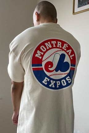 Montreal Expos Heavyweight T Shirt - Natural