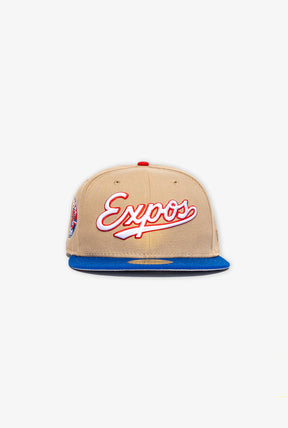 Montreal Expos 35th Anniversary 59FIFTY - Camel/Royal