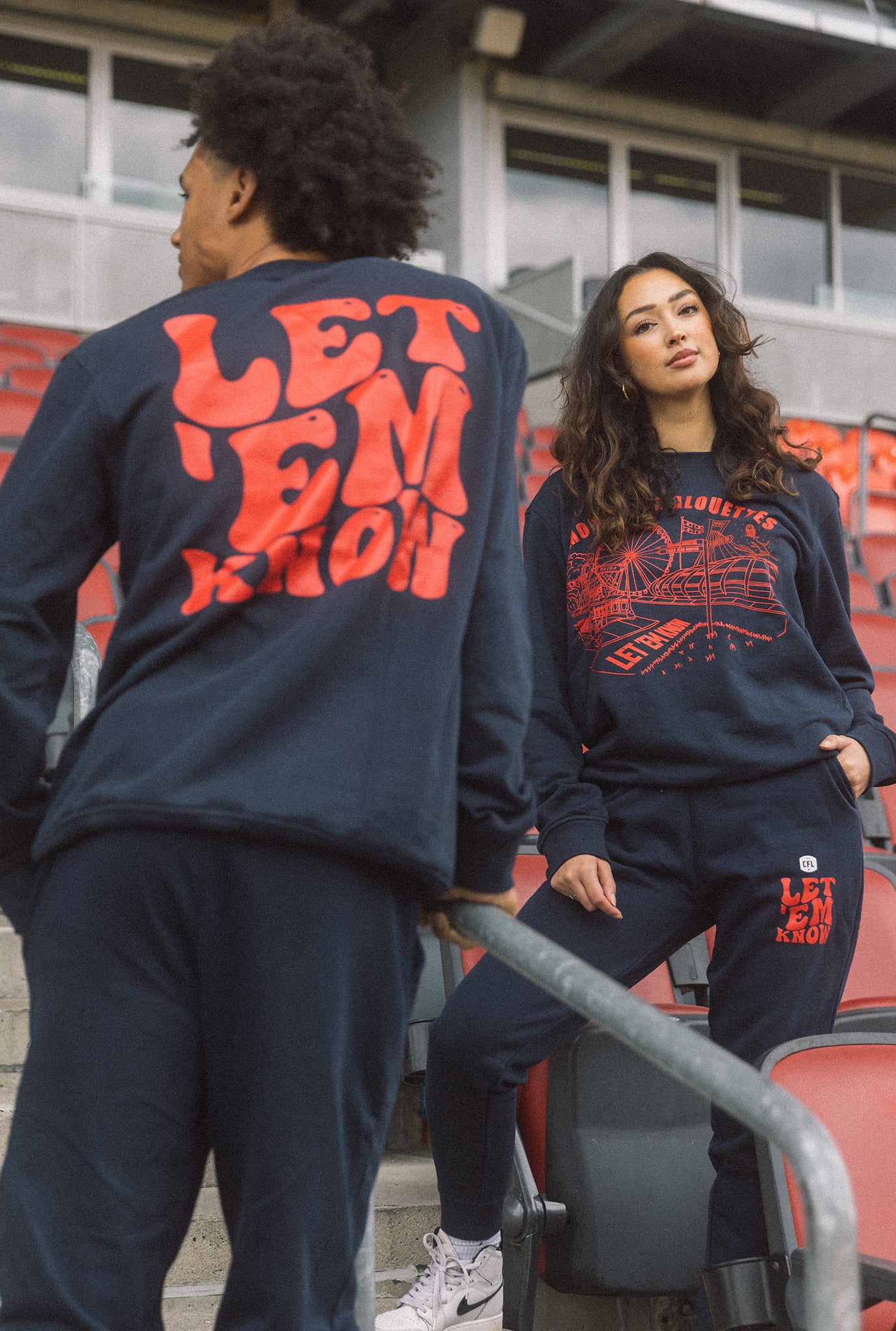 Montreal Alouettes Let 'em Know Jogger - Navy