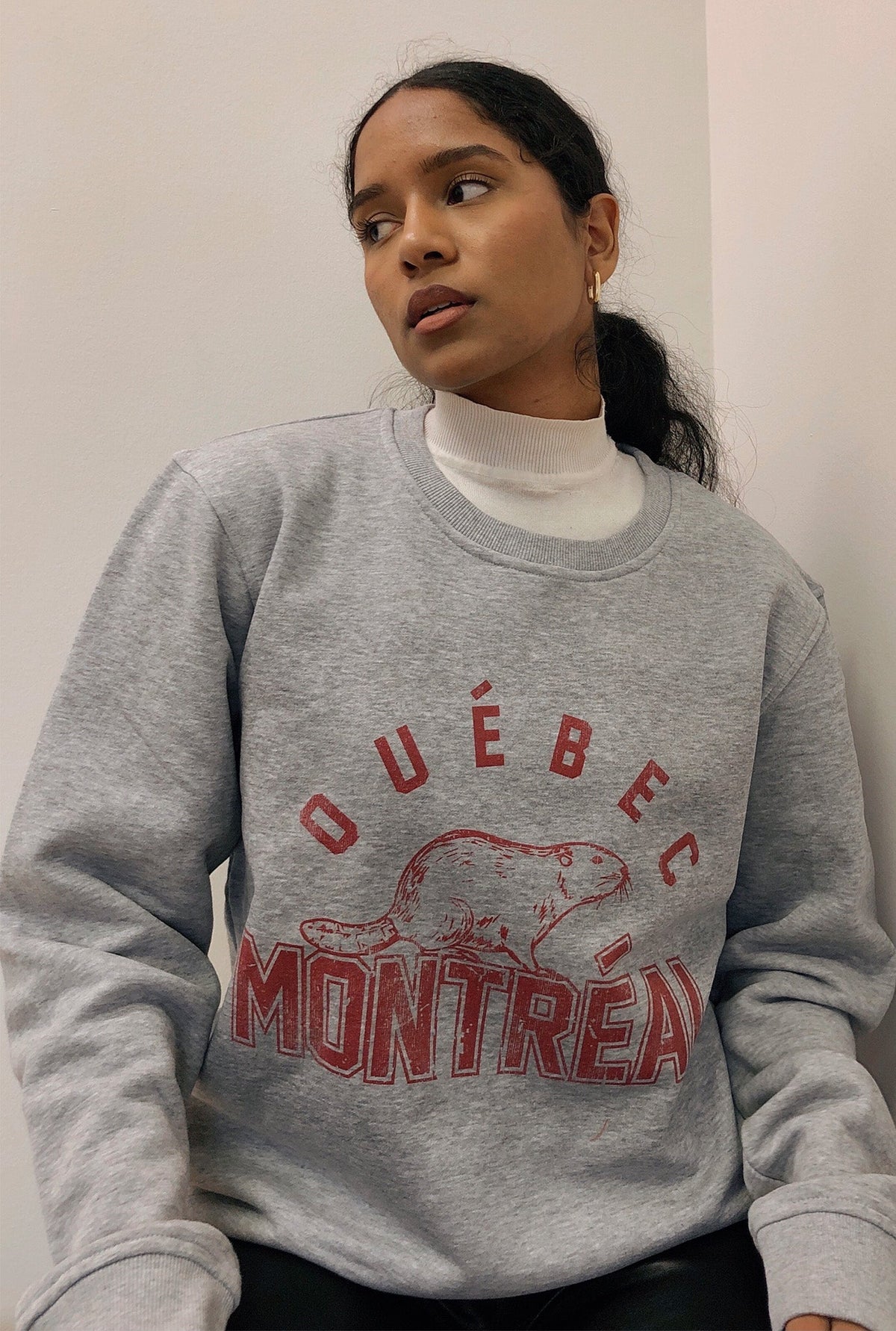 Montreal Vintage Crewneck - Grey