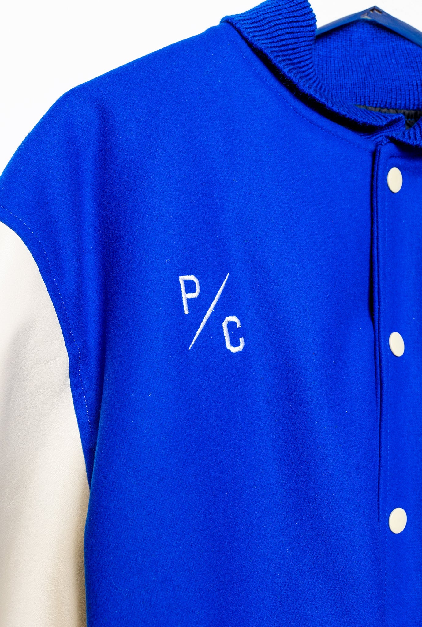 NBA 75th Anniversary Letterman Jacket - Royal/Ivory