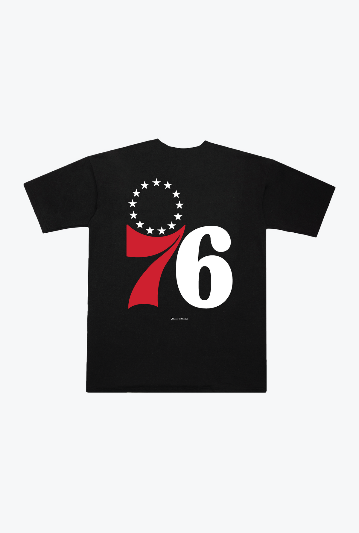 Philadelphia 76ers Heavyweight T-Shirt - Black