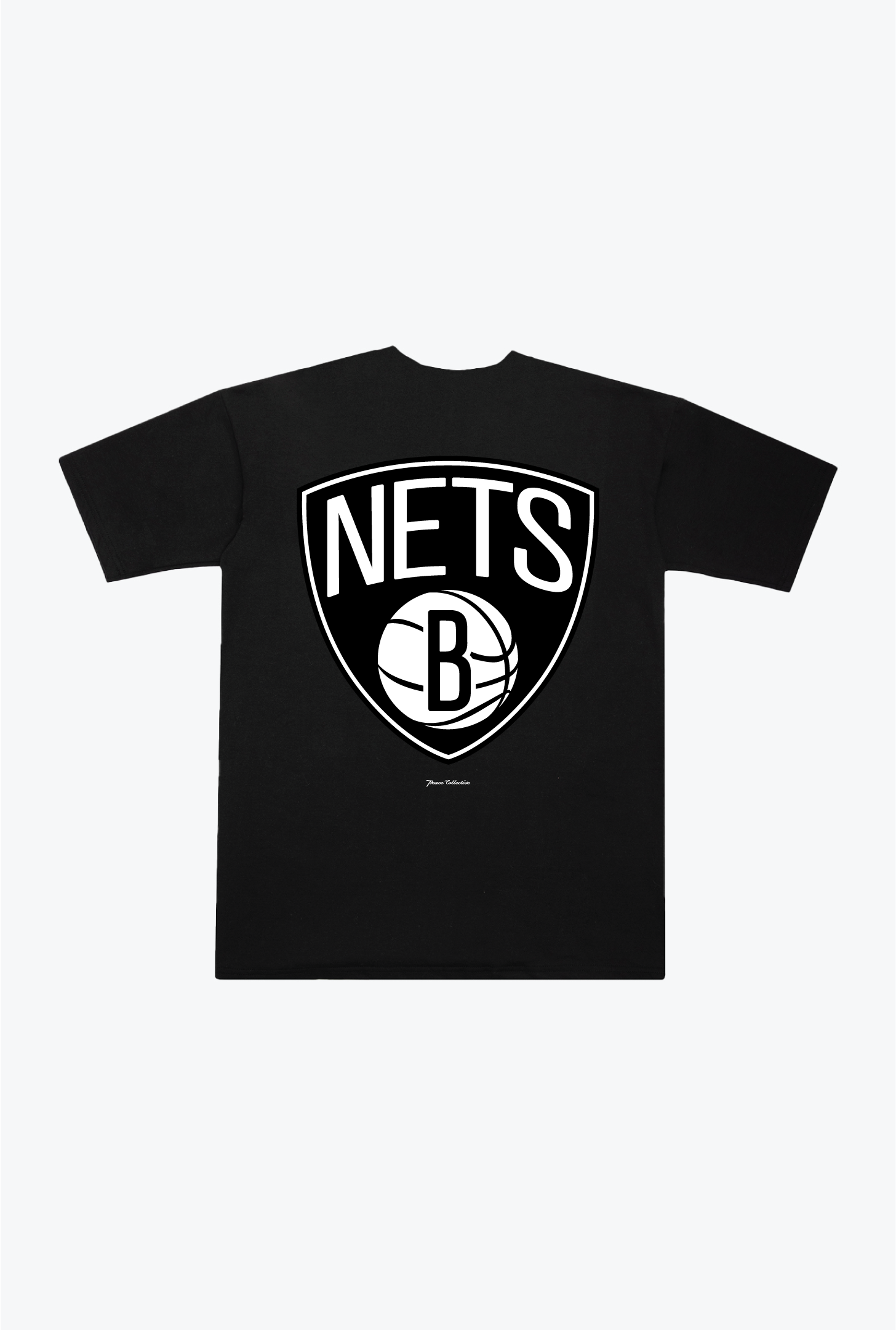 Brooklyn Nets Heavyweight T-Shirt - Black