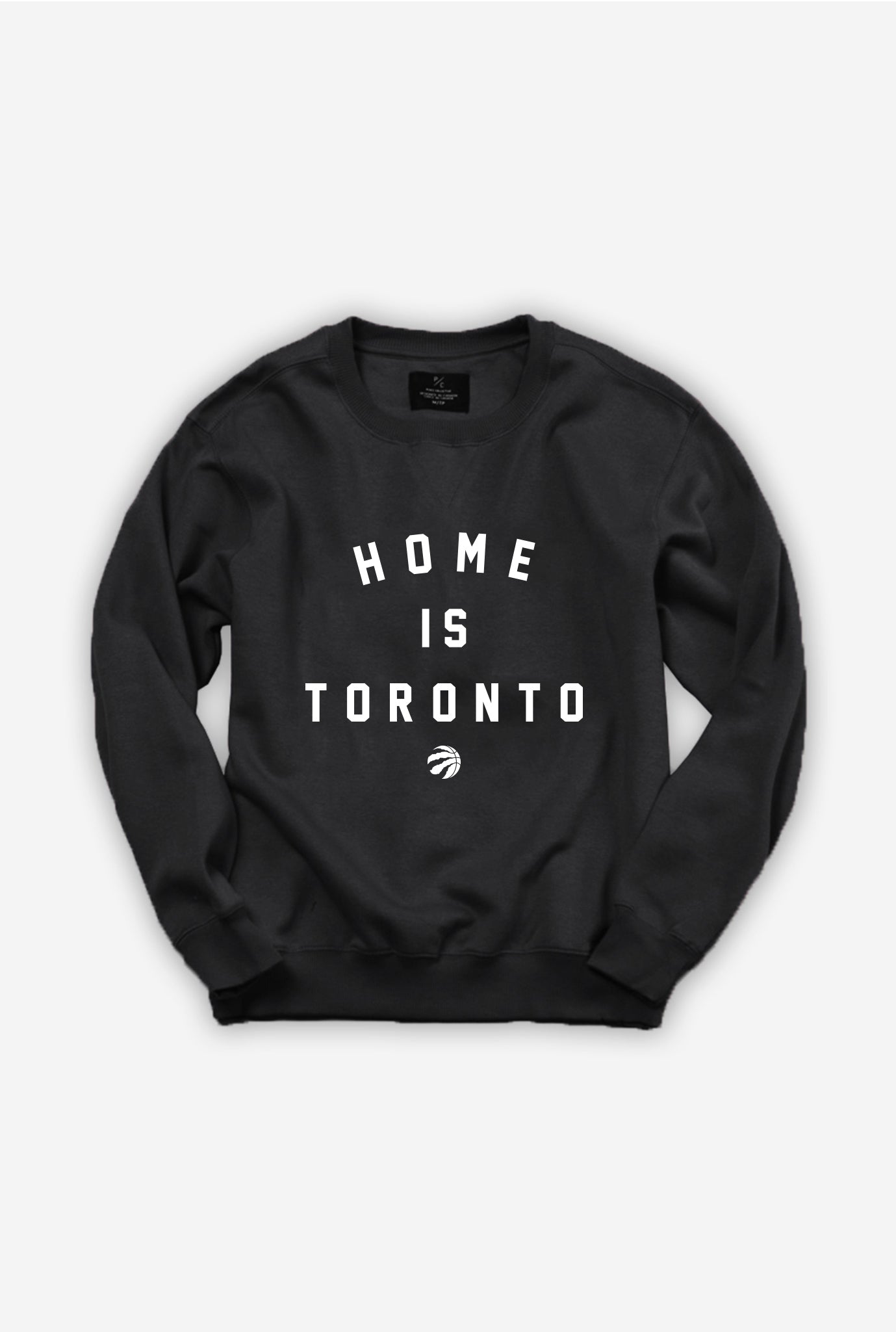 Home is Toronto Raptors Ball Crewneck - Black