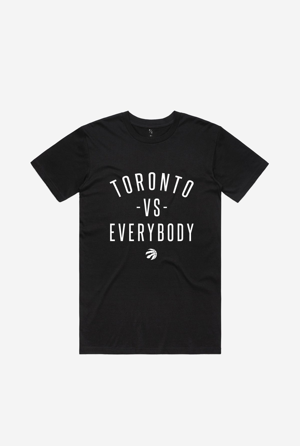 Toronto -vs- Everybody Raptor Ball T-Shirt - Schwarz