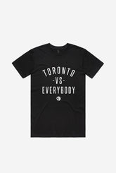 Toronto -vs- Everybody Raptor Ball T-Shirt - Schwarz
