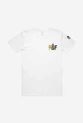 NBA x Spongebob SF Crescent T-Shirt - White