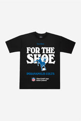 Indianapolis Colts Vintage Ad Heavyweight T-Shirt - Black