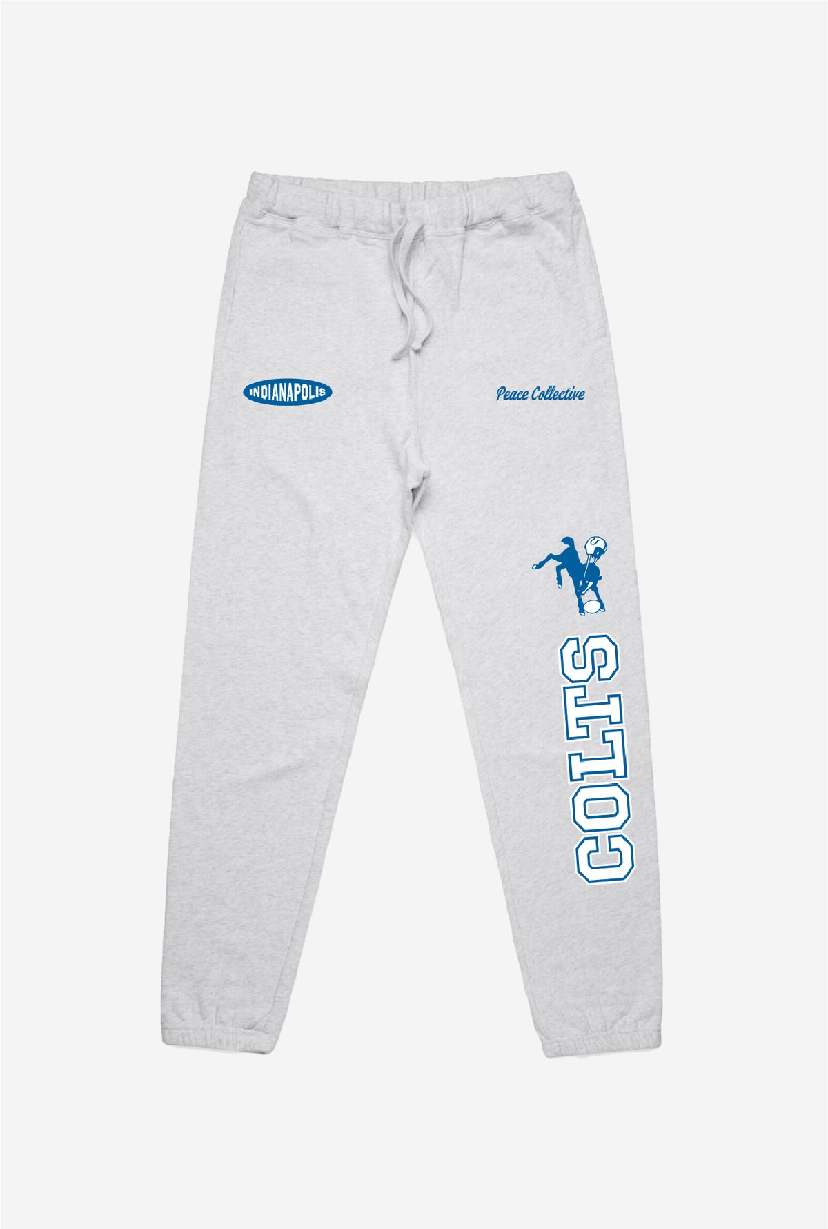 Indianapolis Colts Washed Graphic Joggers - Ash