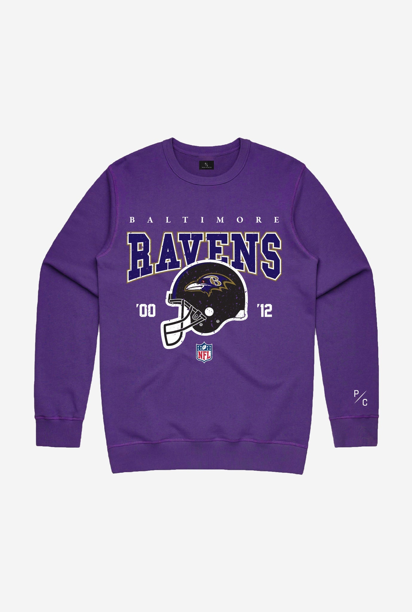 Baltimore Ravens Vintage Crewneck - Purple