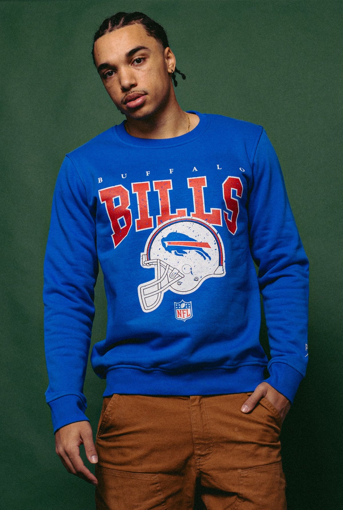 Buffalo Bills Vintage Crewneck - Royal