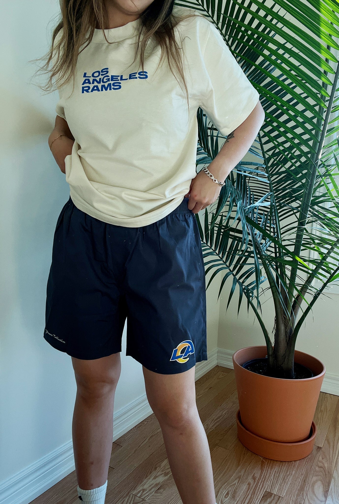 Los Angeles Rams Shorts - Petrol Blue