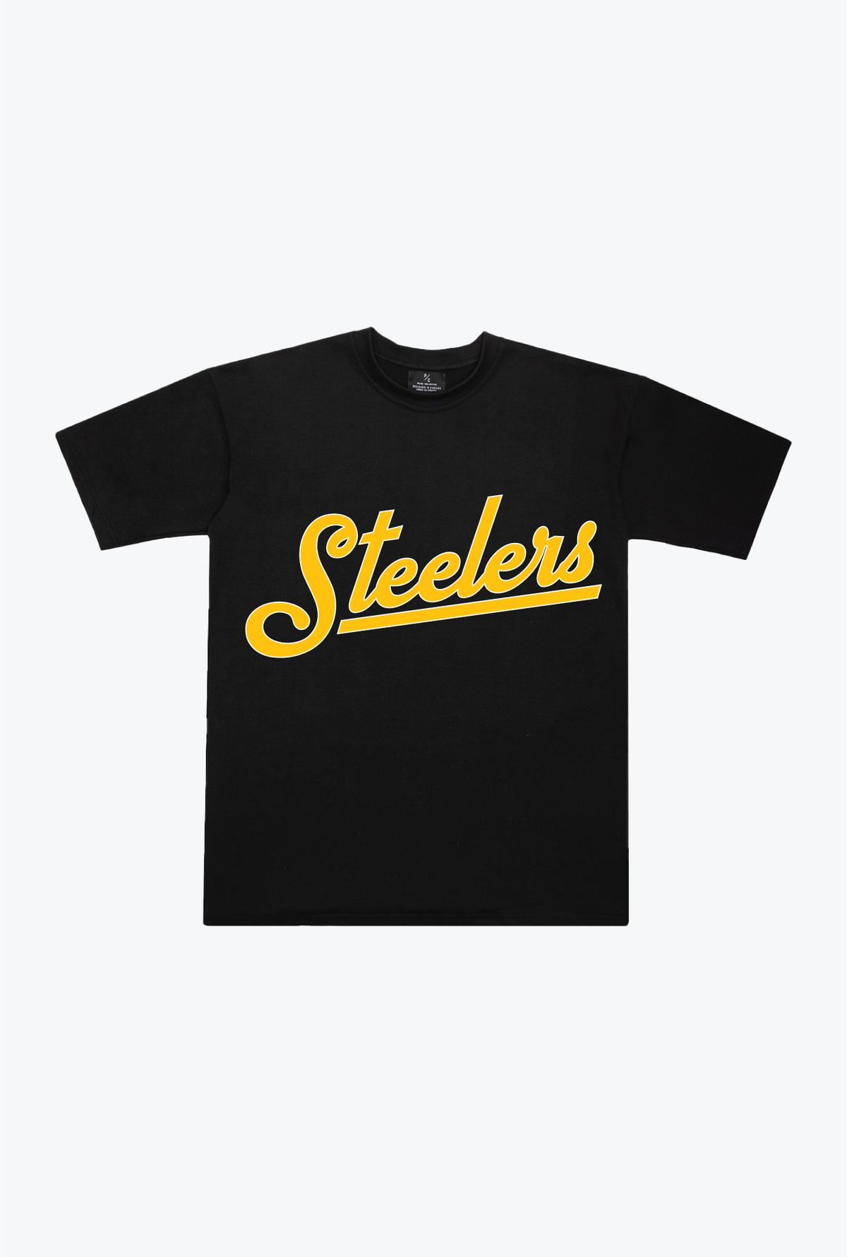 Pittsburgh Steelers Heavyweight T-Shirt - Black