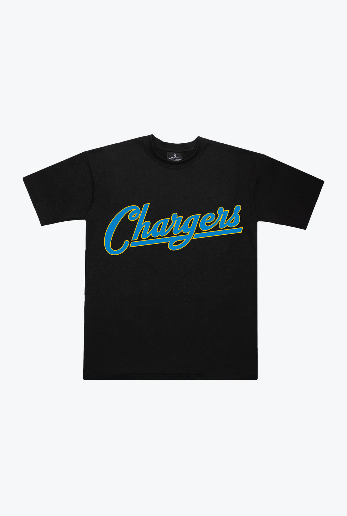 Los Angeles Chargers Heavyweight T-Shirt - Black