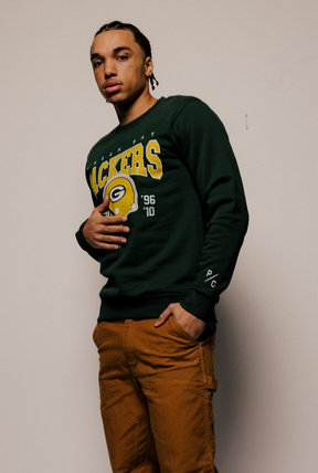 Green Bay Packers Vintage Crewneck - Forest Green