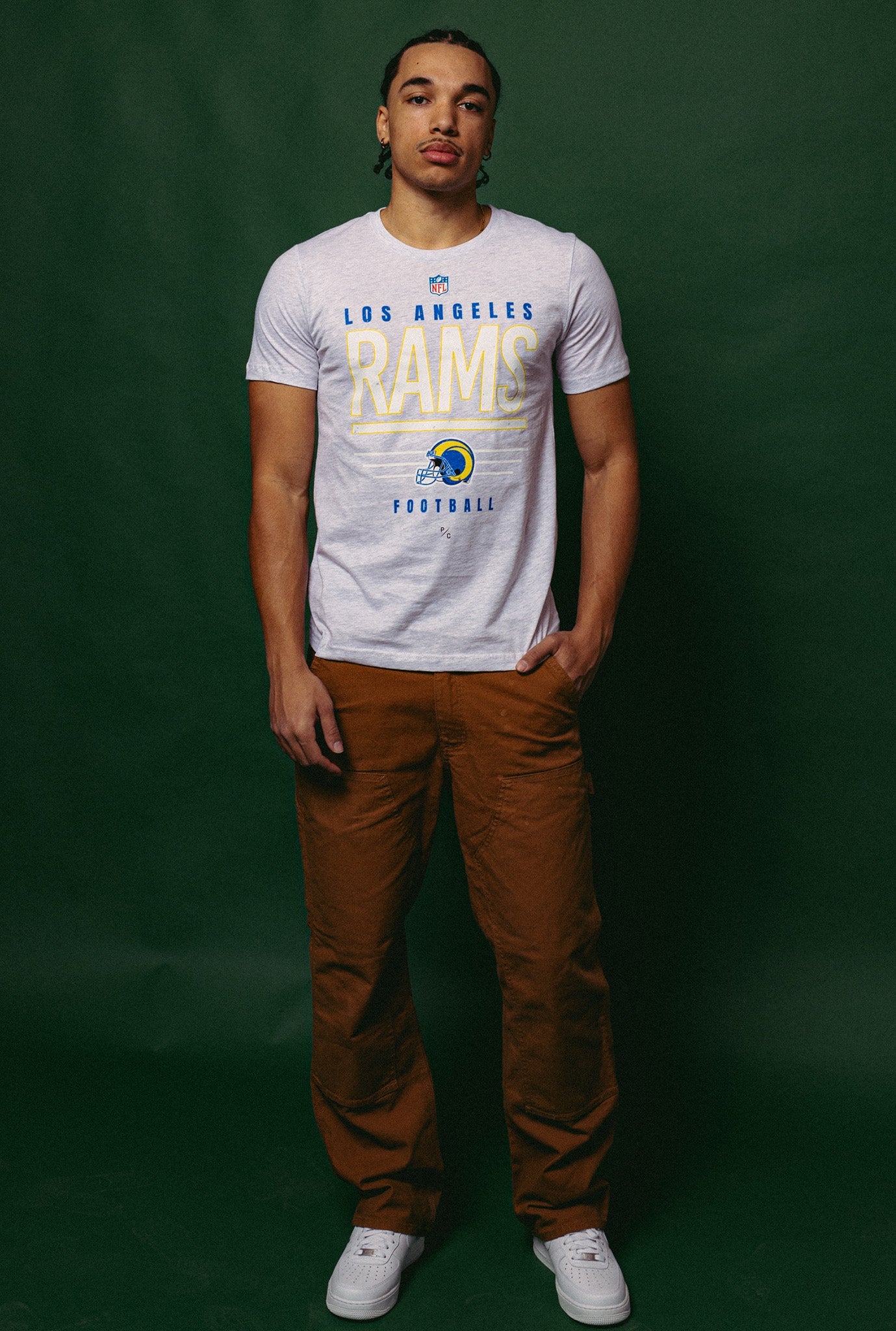 Los Angeles Rams Vintage T-Shirt - Ash
