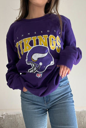 Minnesota Vikings Vintage Crewneck - Purple