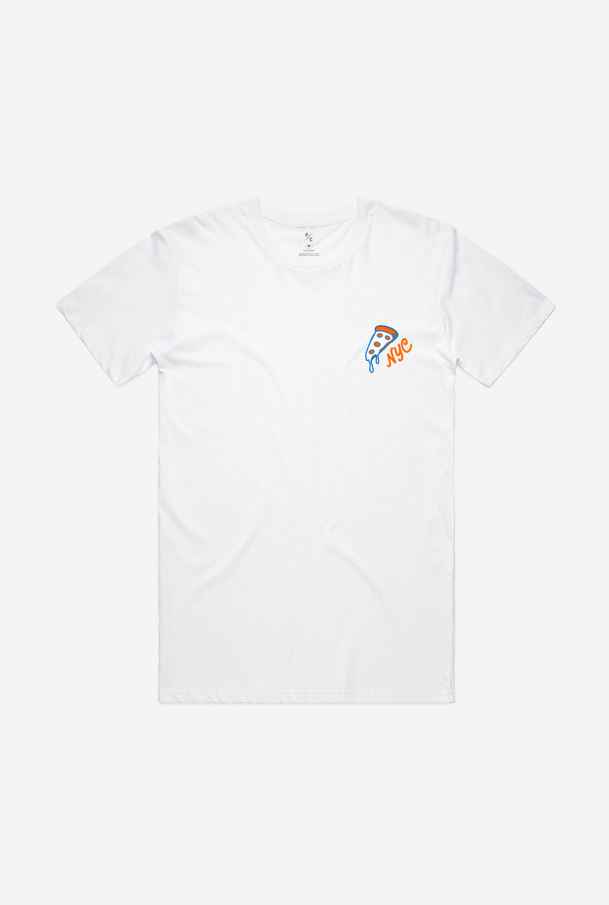 New York City Pizza T-Shirt - White