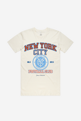 New York City FC Premium T-Shirt - Natural