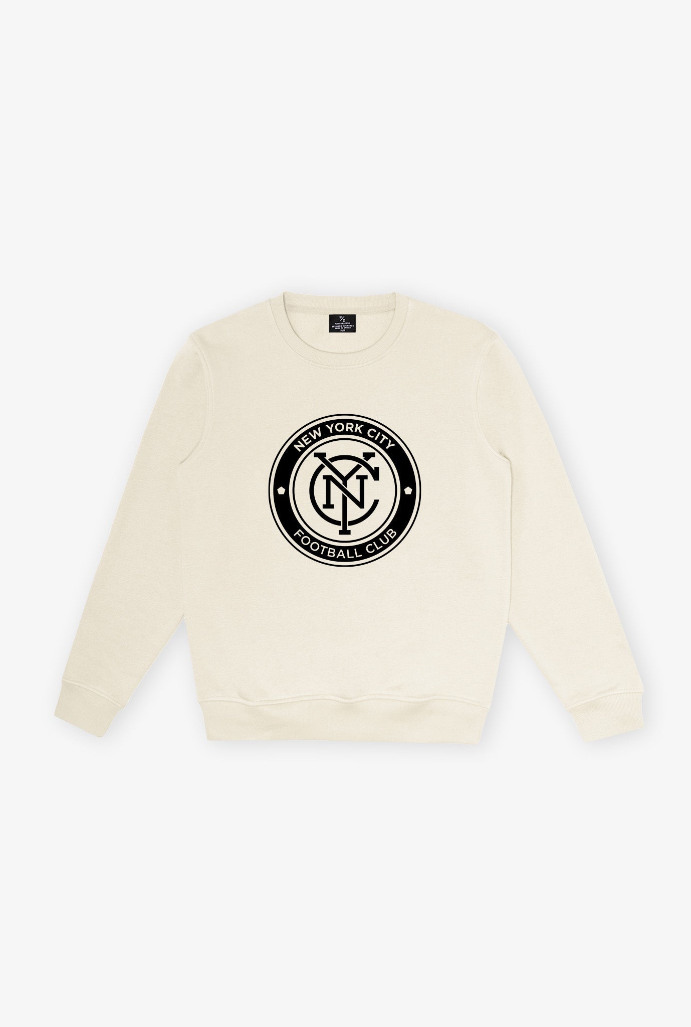 New York City FC Logo Crewneck - Ivory