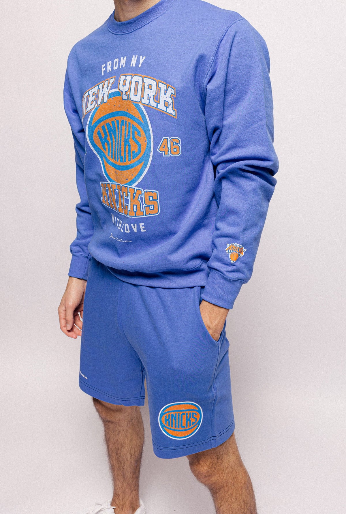 New York Knicks Fleece Shorts - Royal