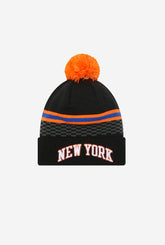 New York Knicks City Edition Pom Knit Toque - Black