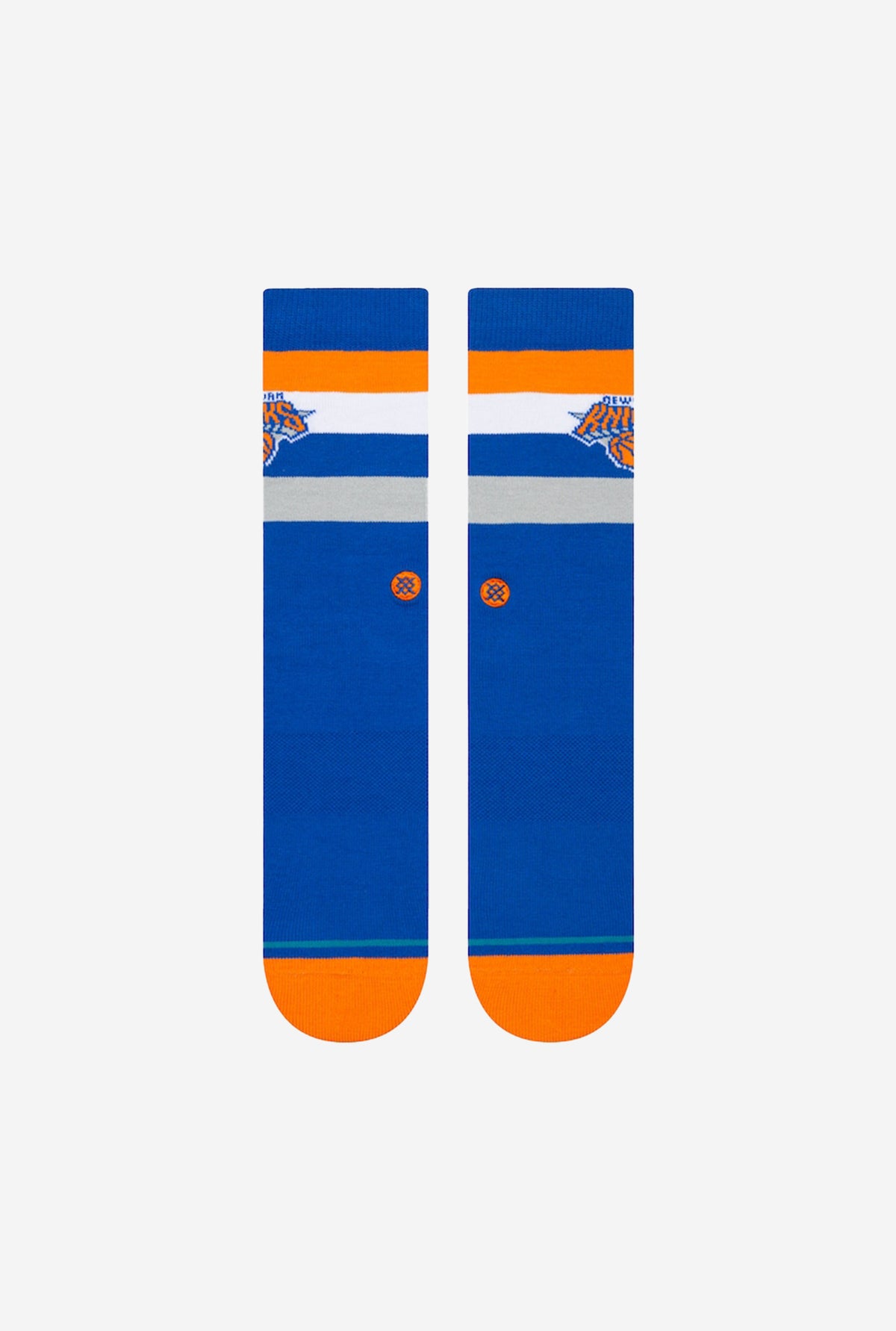 New York Knicks Stripe Crew Socks - Navy