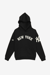 New York Yankees Essential Heavyweight Hoodie - Black
