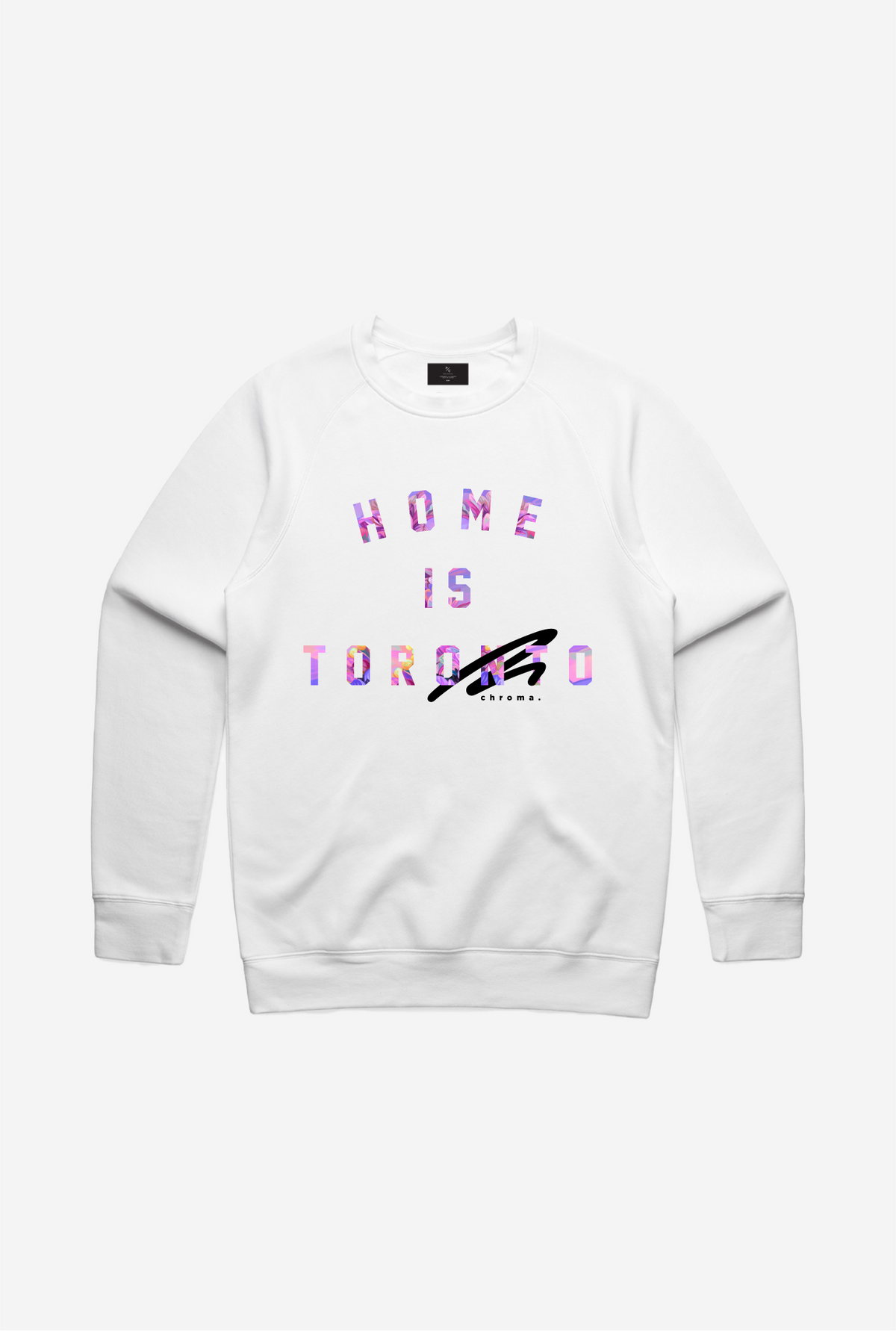 PC x Nashid Chroma Home is Toronto Crewneck - White