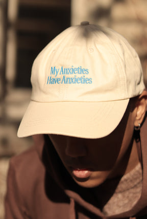 Peanuts My Anxieties have Anxieties Dad Cap - Natur 