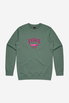 Venice Vintage Crewneck - Sage
